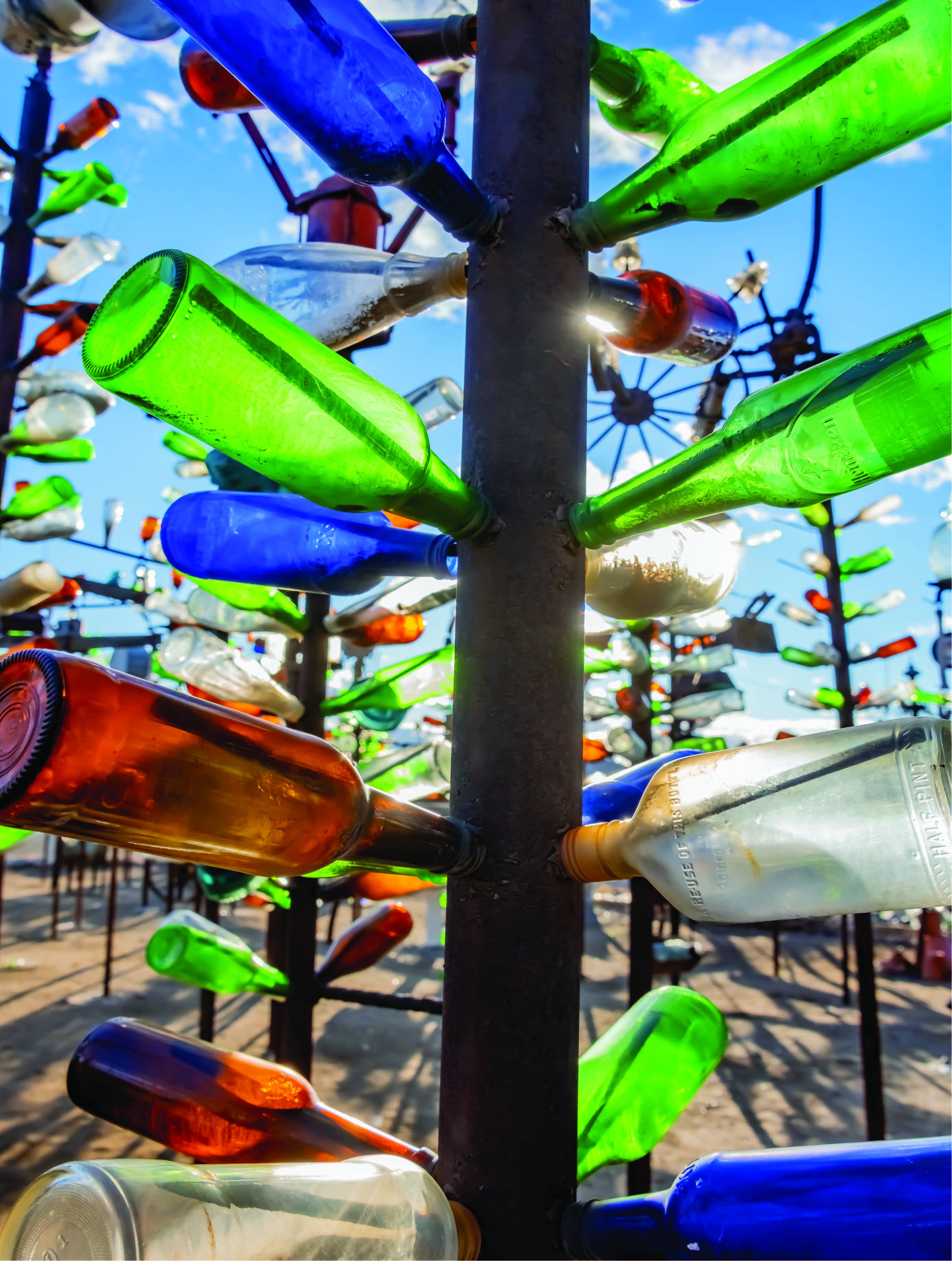 Image of Discovering Magic on Route 66: My Visit to Elmer’s Bottle Tree Ranch