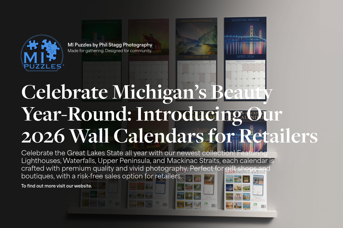Image of Celebrate Michigan’s Beauty Year-Round: Introducing Our 2026 Wall Calendars for Retailers