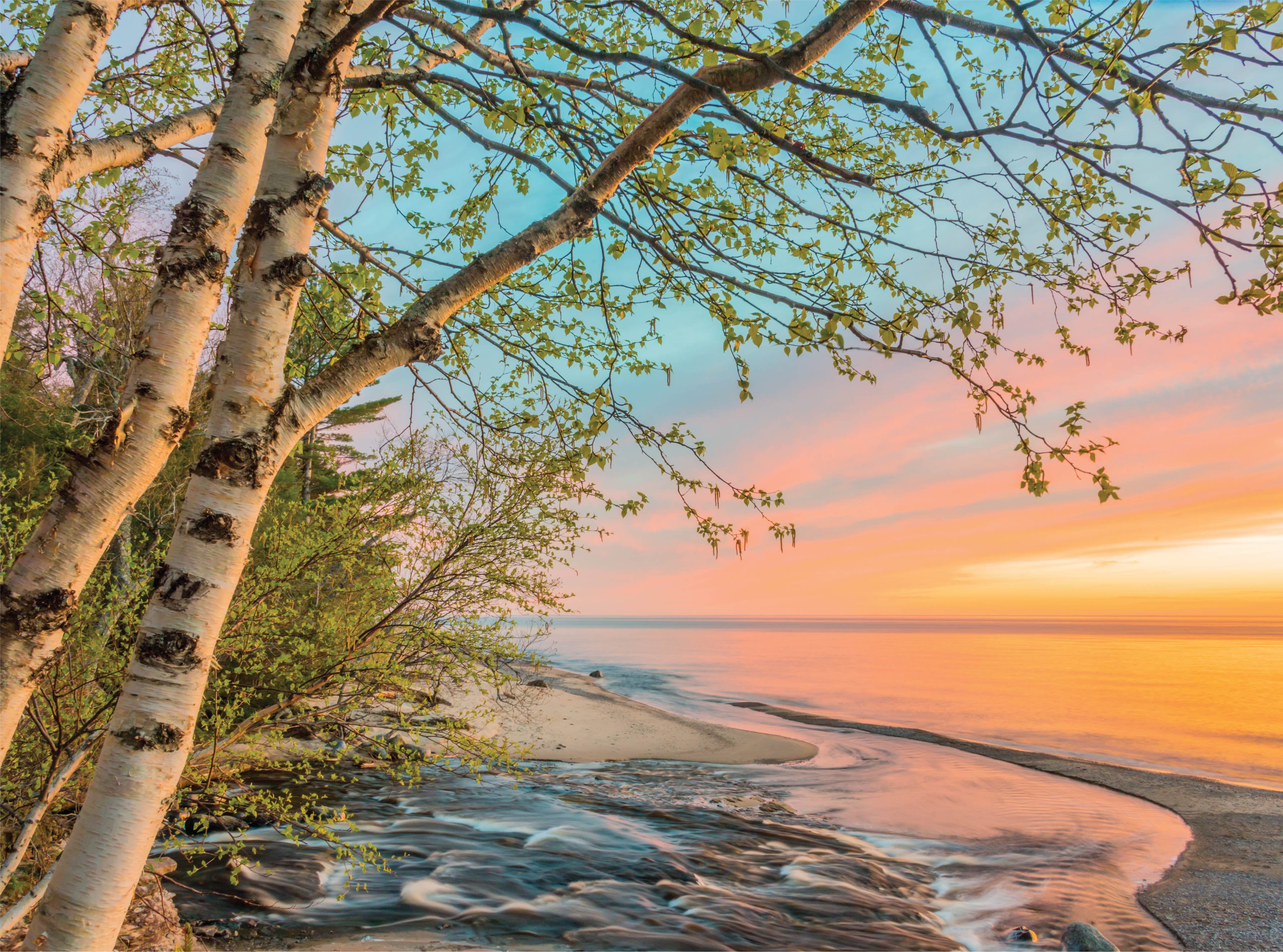 Image of Discover Tranquility Piece by Piece: A Stunning Lake Superior Puzzle Experience