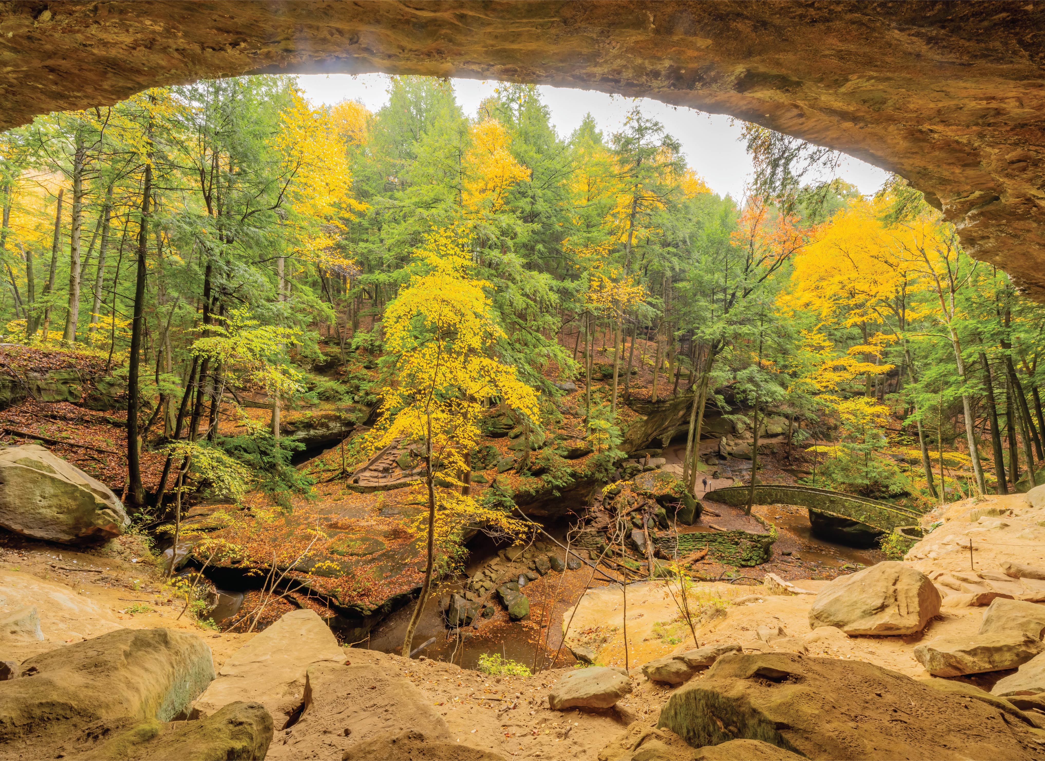 Image of Discovering the Magic of Old Man's Cave: A Fall Adventure