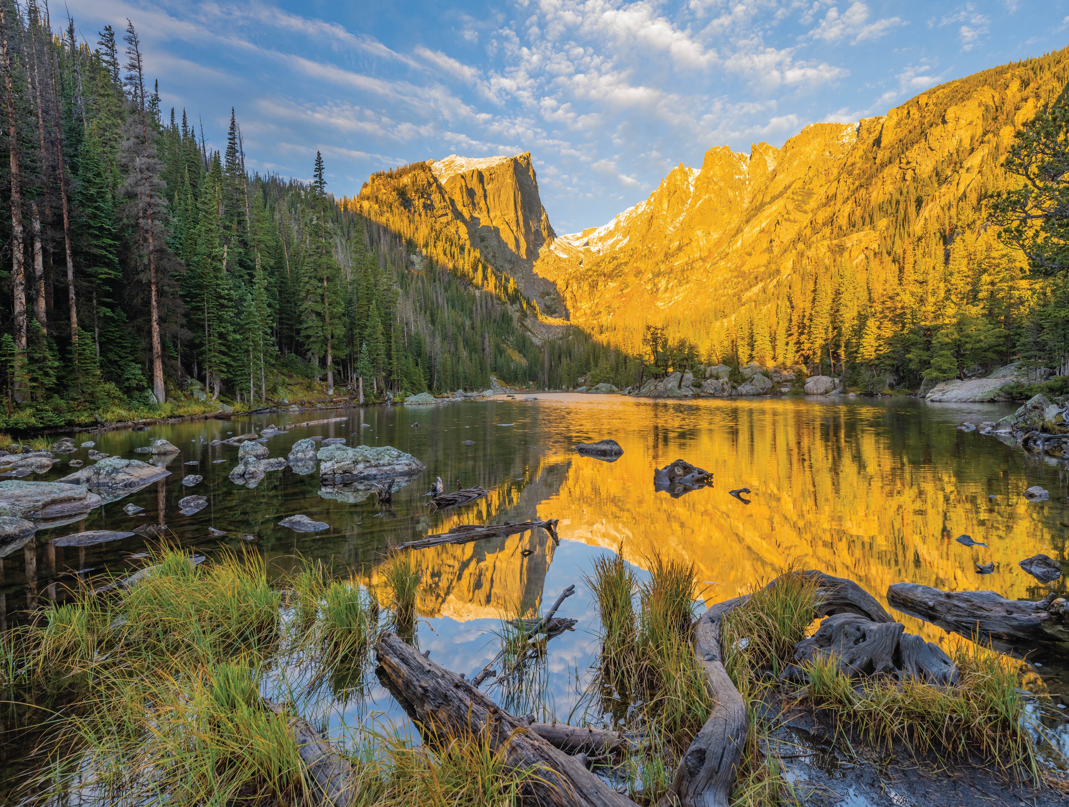 Image of Discovering the Majestic Beauty of Dream Lake: Through Phil Stagg’s Lens