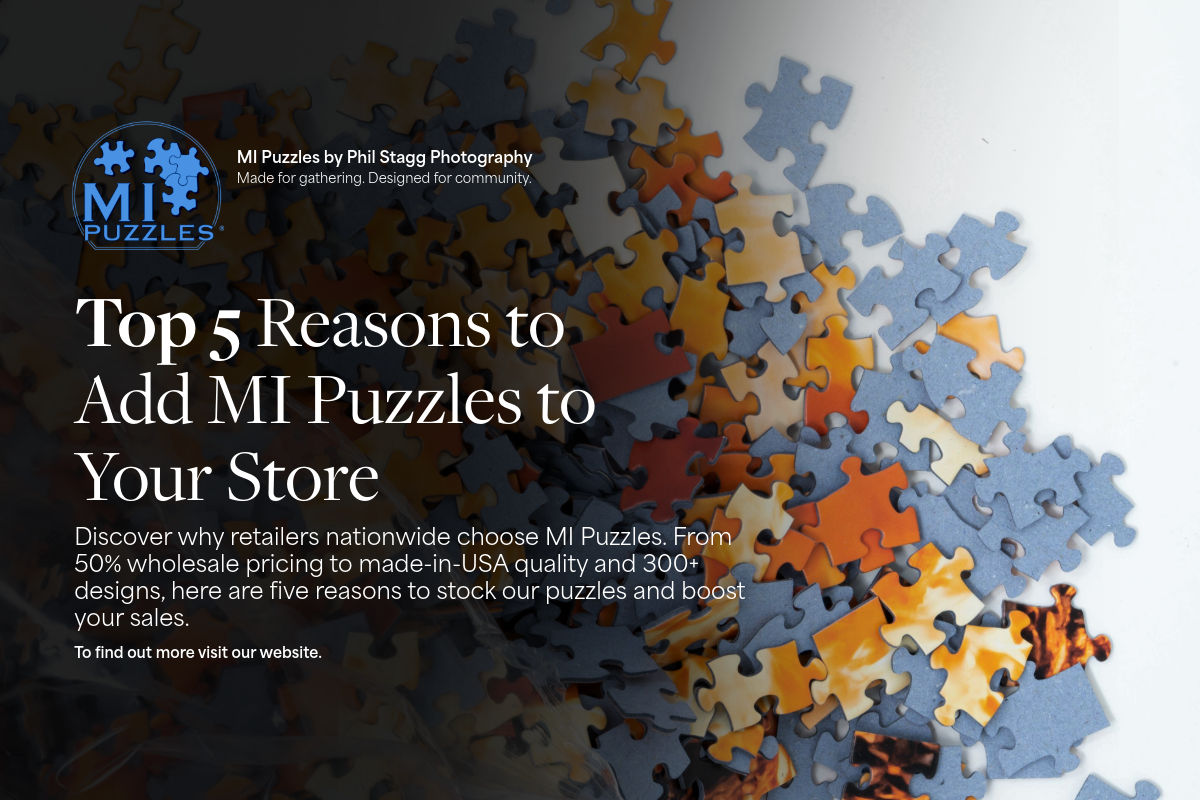 Image of Top 5 Reasons to Add MI Puzzles to Your Store