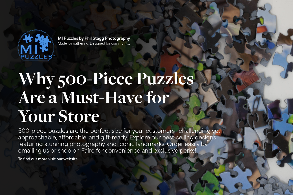 Image of Why 500-Piece Puzzles Are a Must-Have for Your Store
