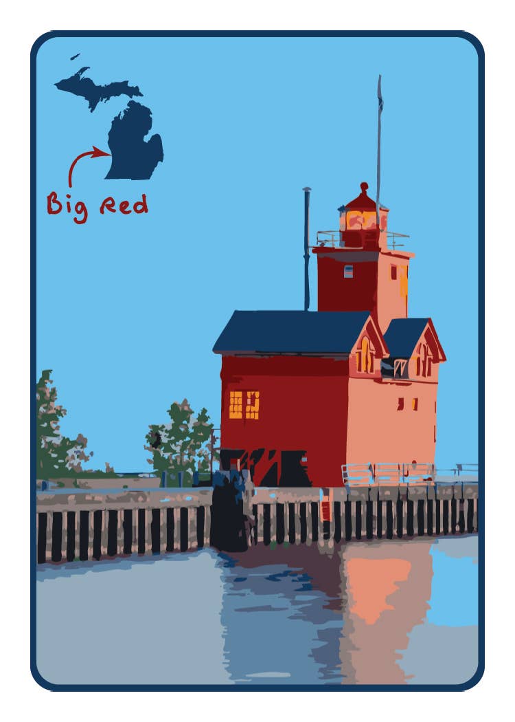 MICH MATCH - LIGHTHOUSE EDITION - Educational Matching Game