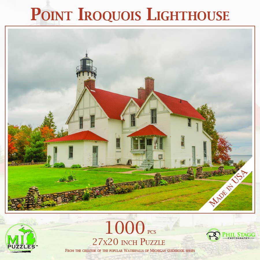 Point Iroquois Lighthouse - 1000 Piece Puzzle