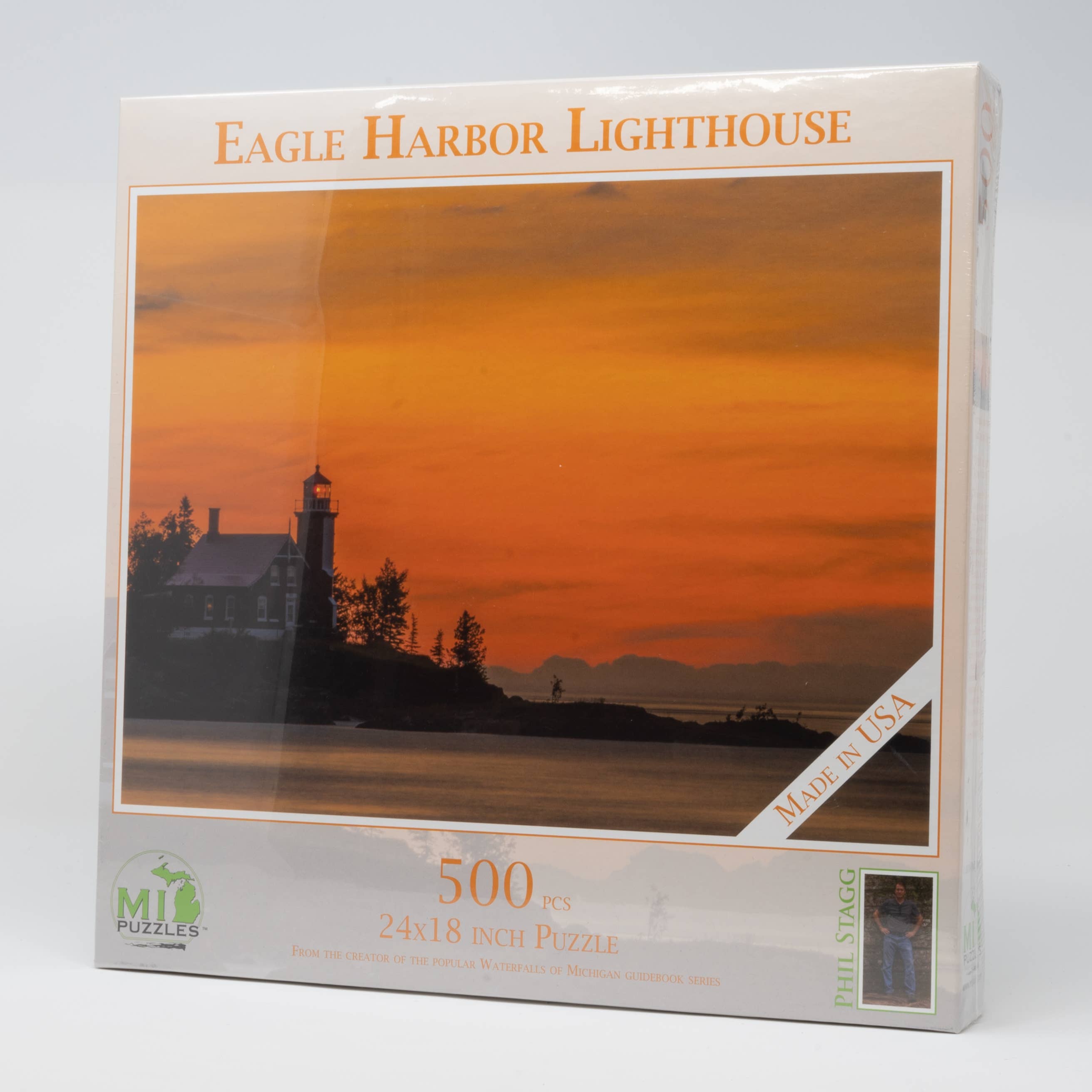 Image of Eagle Harbor Lighthouse - 500 Piece Michigan Puzzle