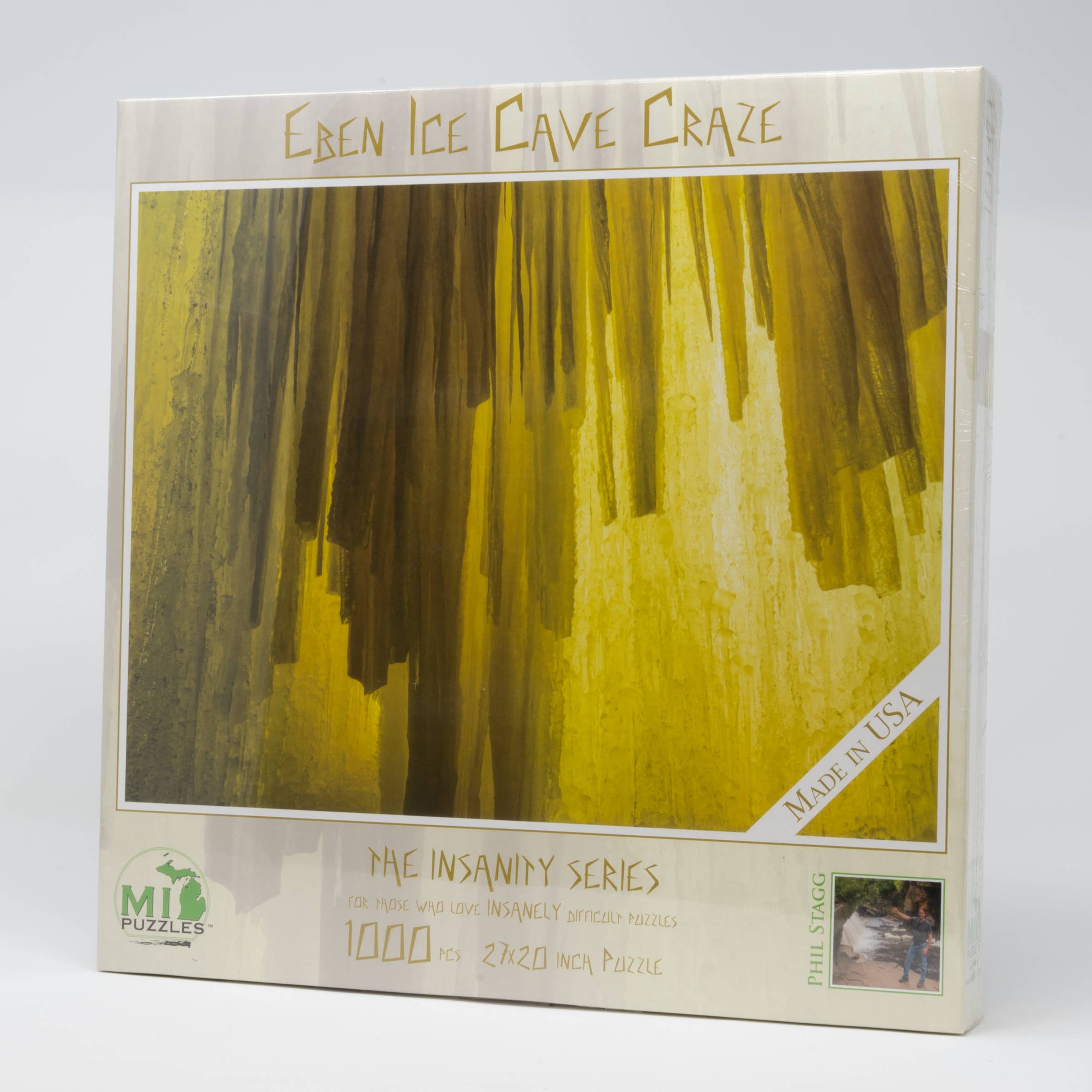 Image of Eben Ice Caves Craze - 1000 Pc Mich Puzzle [Insanity Series]