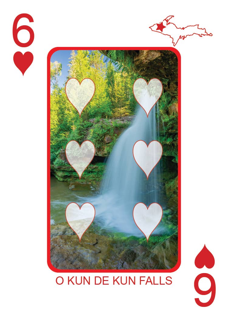 Image of YOOPER CARDS - Playing Cards - Euchre Friendly