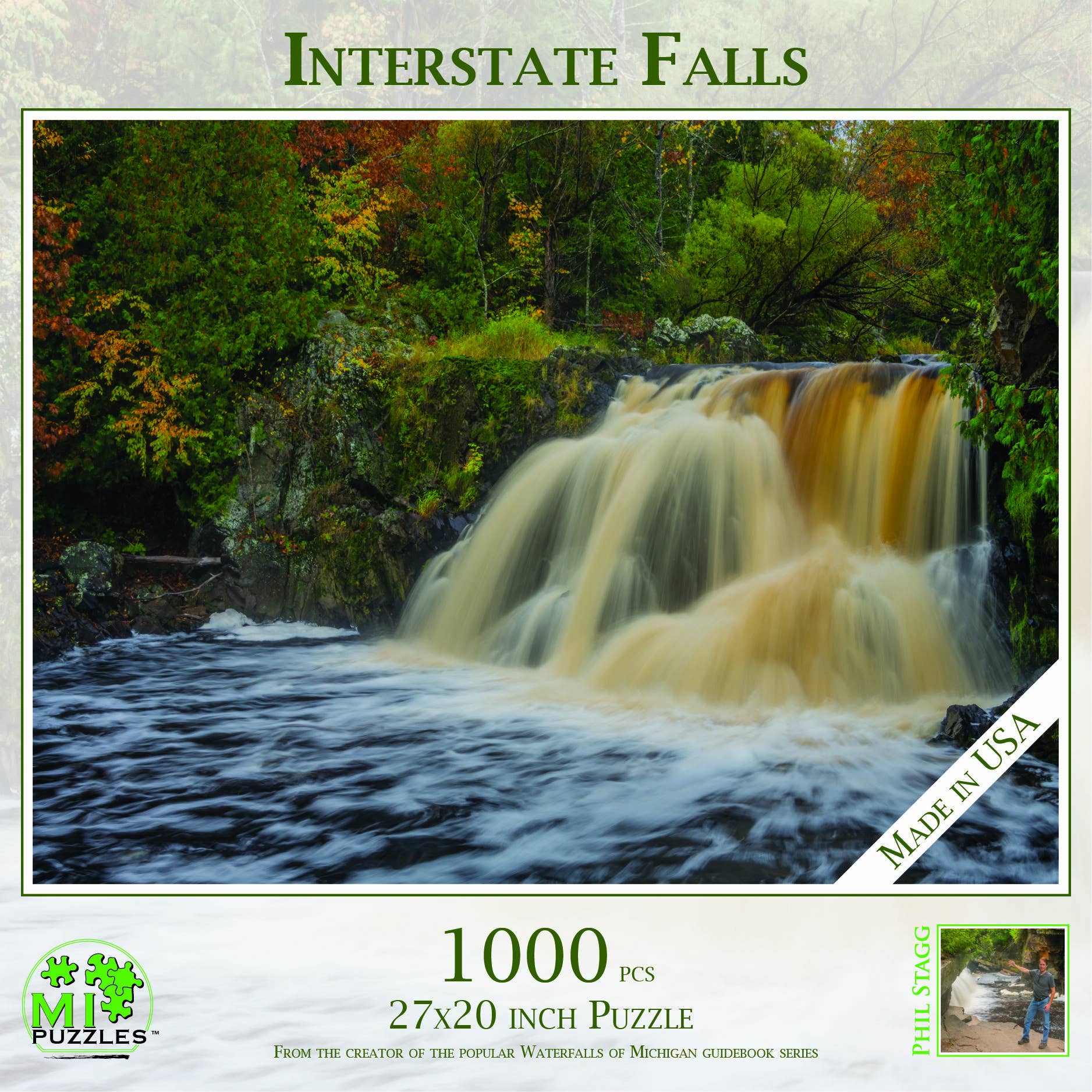 Interstate Falls - 1000 Piece Puzzle