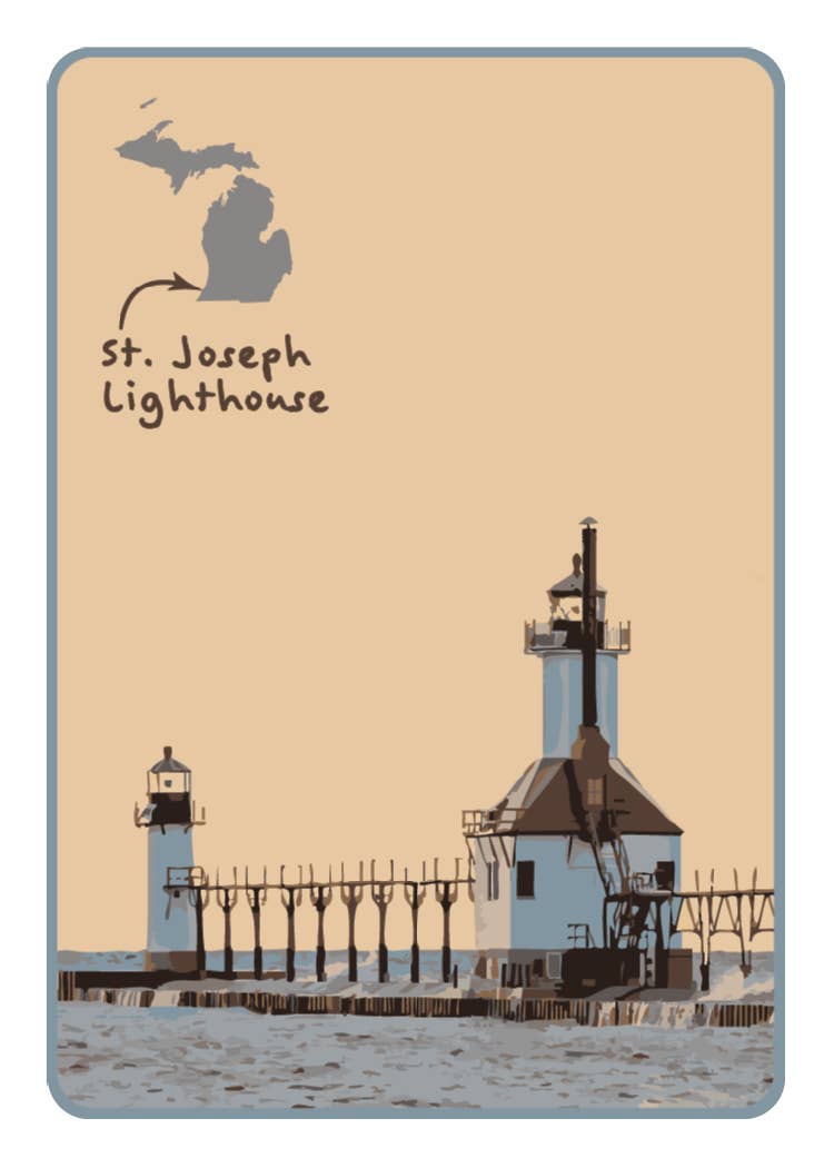 Image of MICH MATCH - LIGHTHOUSE EDITION - Educational Matching Game
