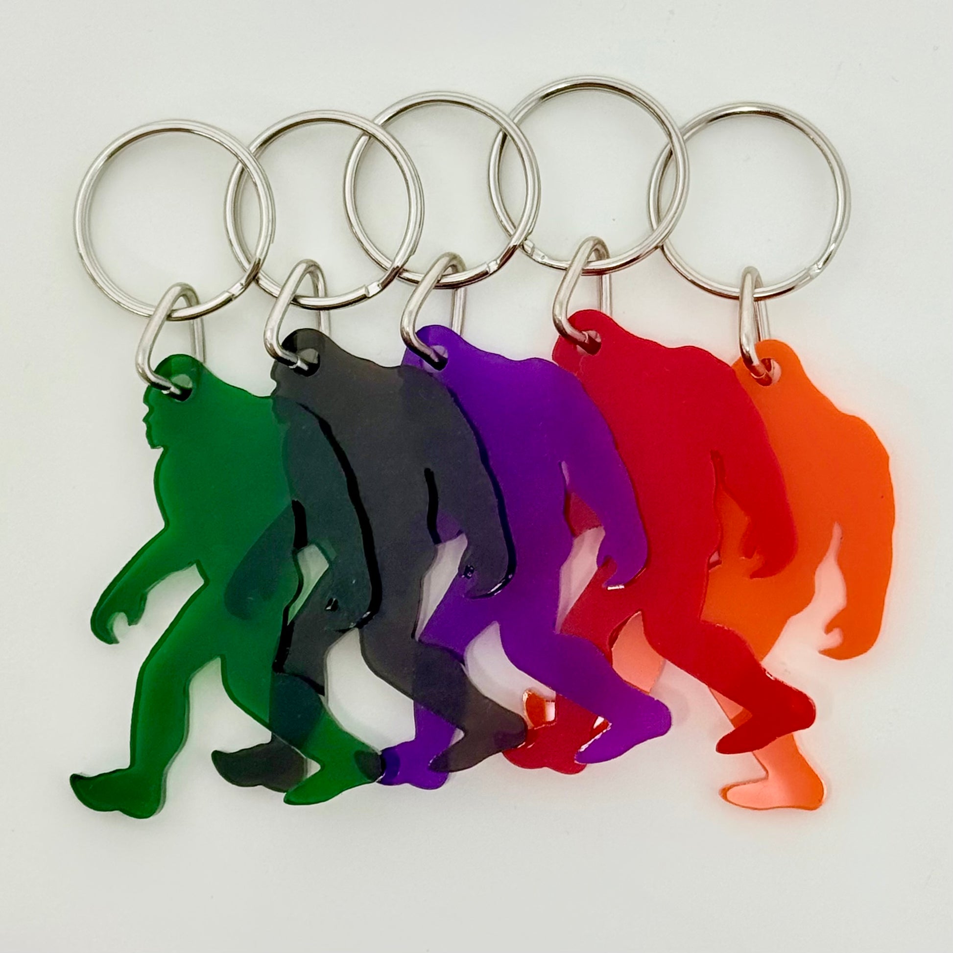 Sasquatch Acrylic Keychain - Variety Pack