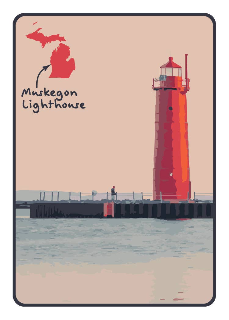 MICH MATCH - LIGHTHOUSE EDITION - Educational Matching Game