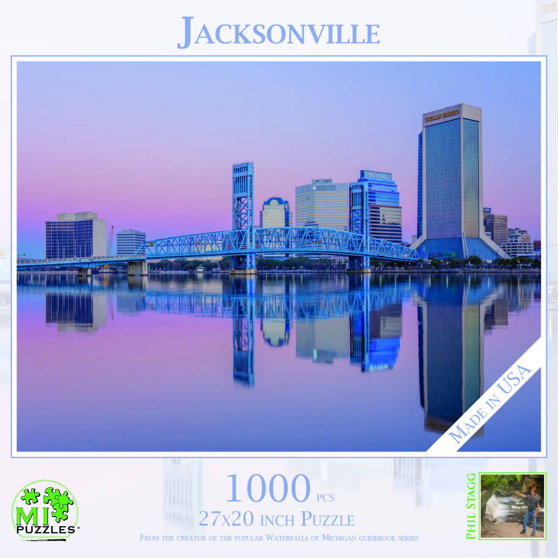 Jacksonville, Florida - 1000 Piece Jigsaw Puzzle