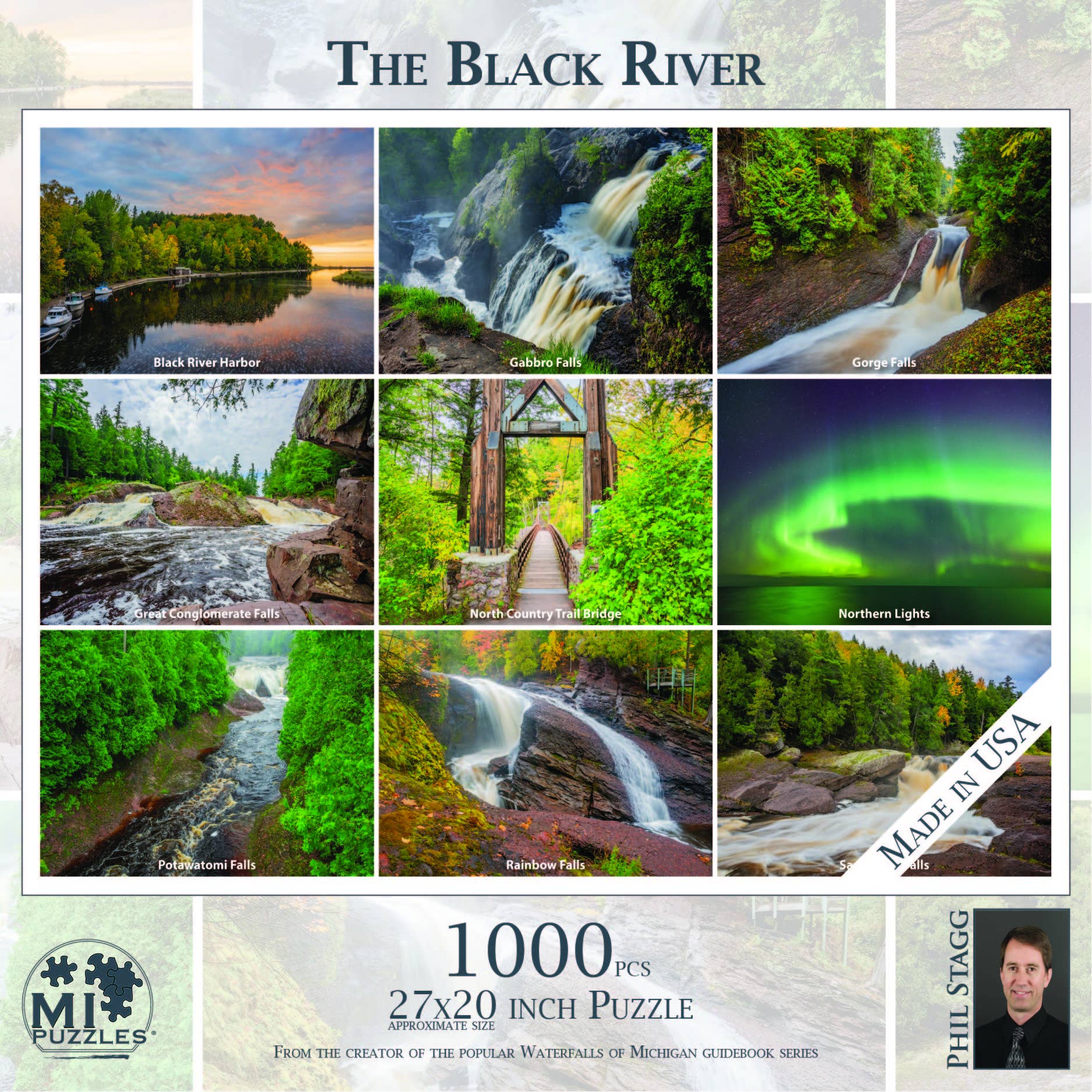 Image of THE BLACK RIVER - 1000 Piece Puzzle