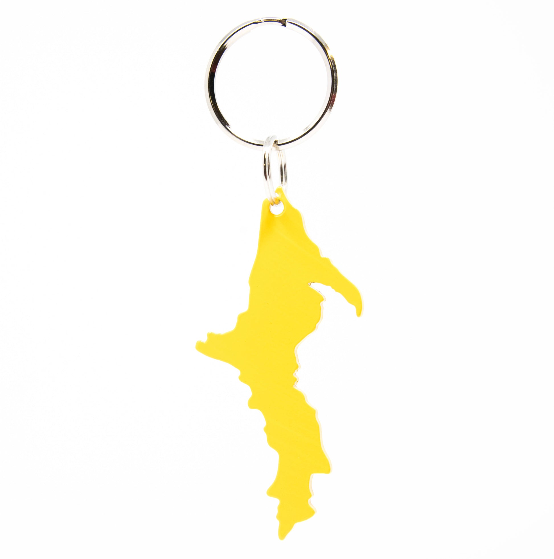 Michigan - Upper Peninsula Shaped - Aluminum Keychains