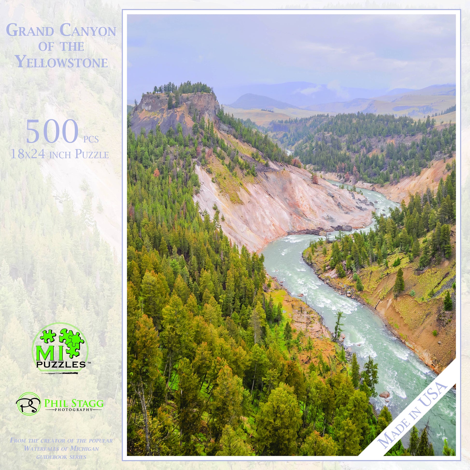 Grand Canyon of the Yellowstone NP- 500 Piece Wyoming Puzzle