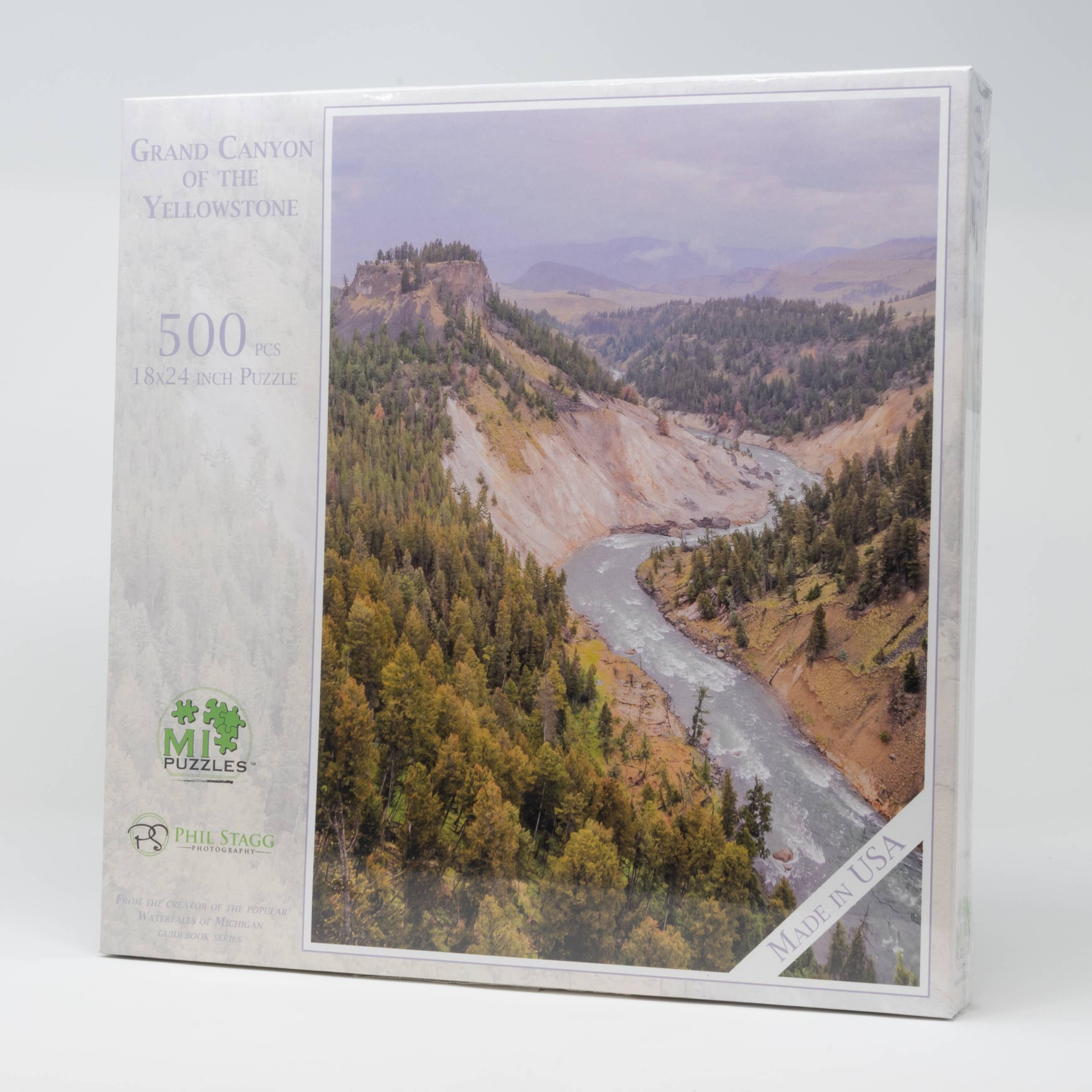 Image of Grand Canyon of the Yellowstone NP- 500 Piece Wyoming Puzzle