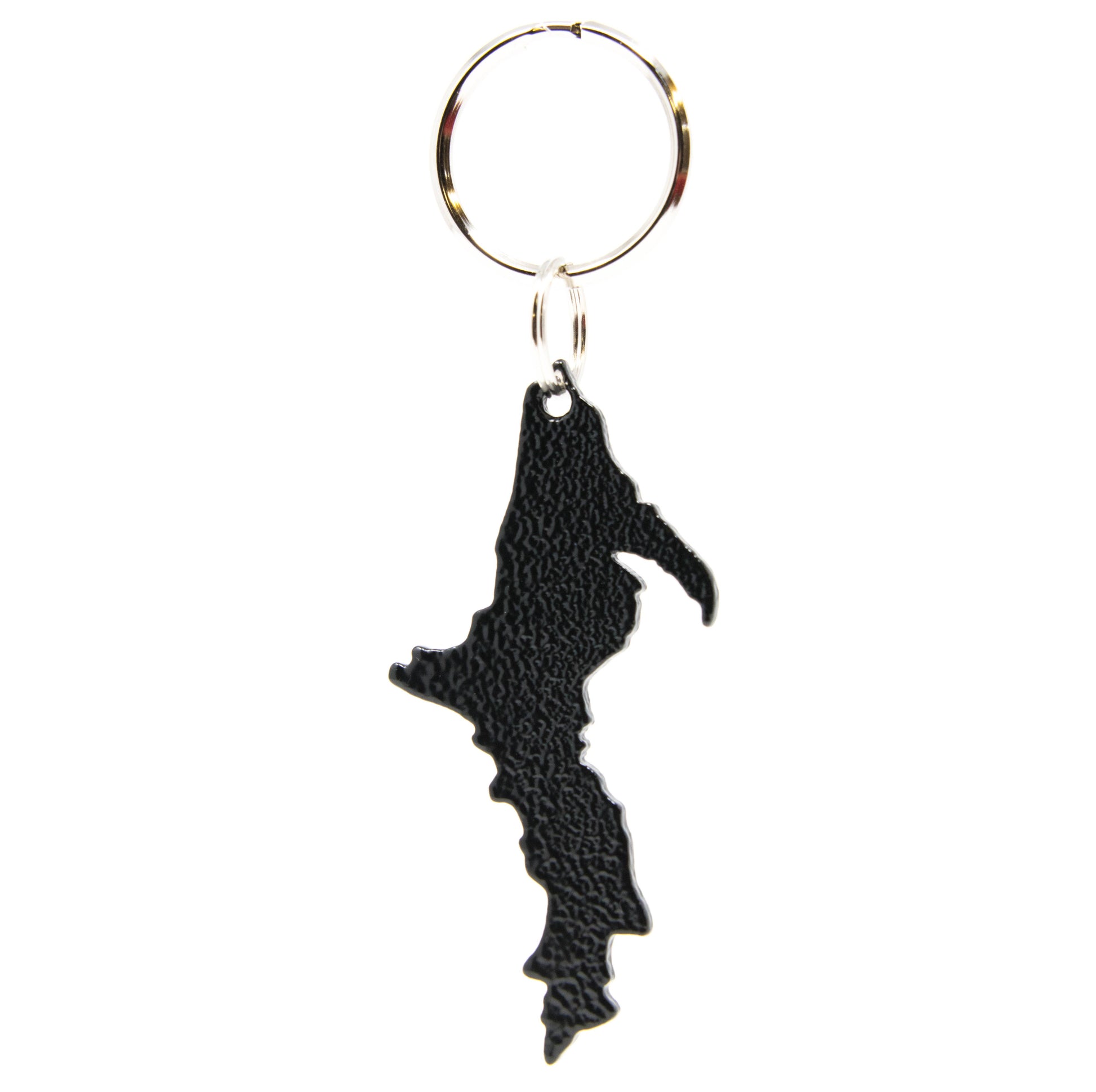 Michigan - Upper Peninsula Shaped - Aluminum Keychains