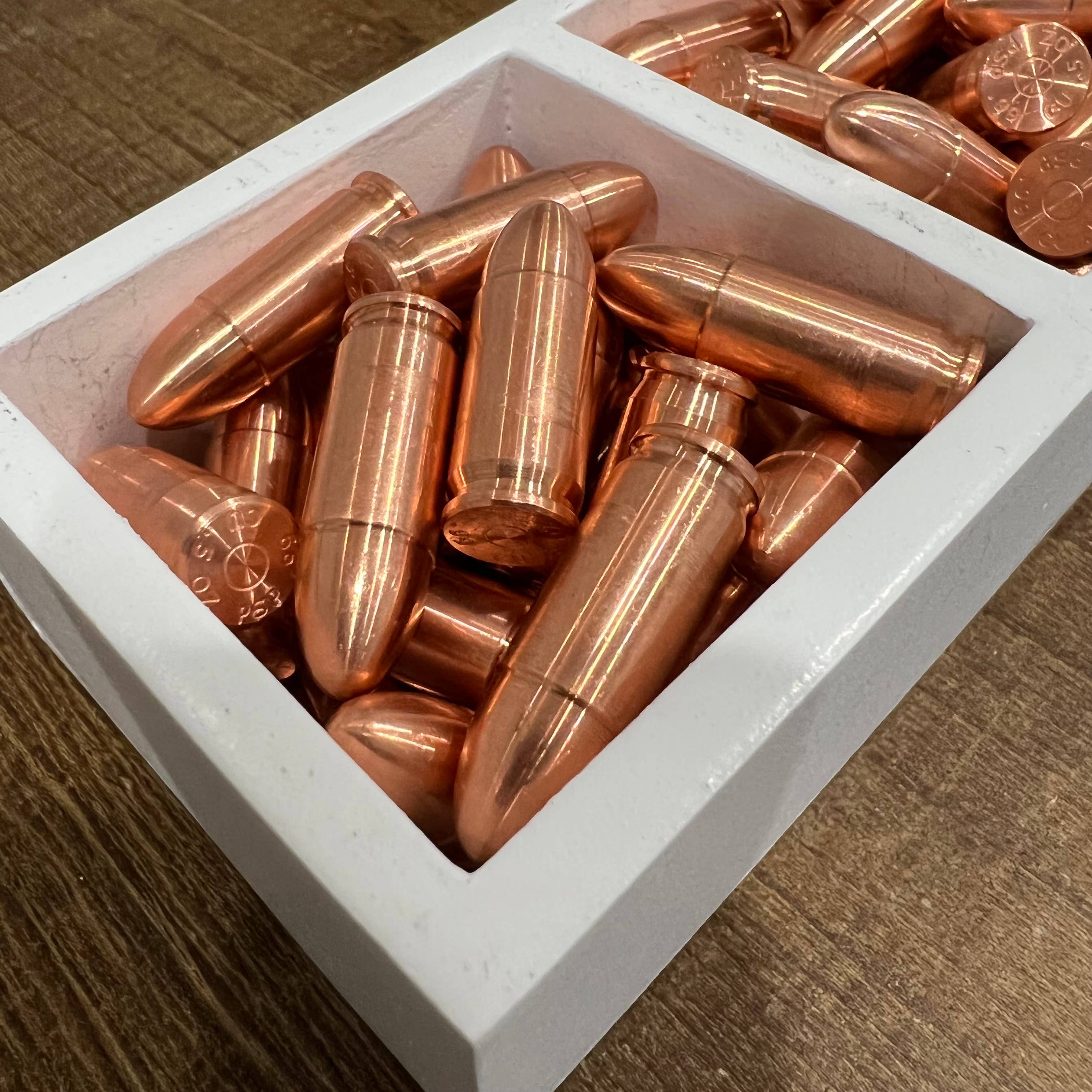 Image of 9mm Solid Copper Bullet Souvenir - Novelty Gag Gift