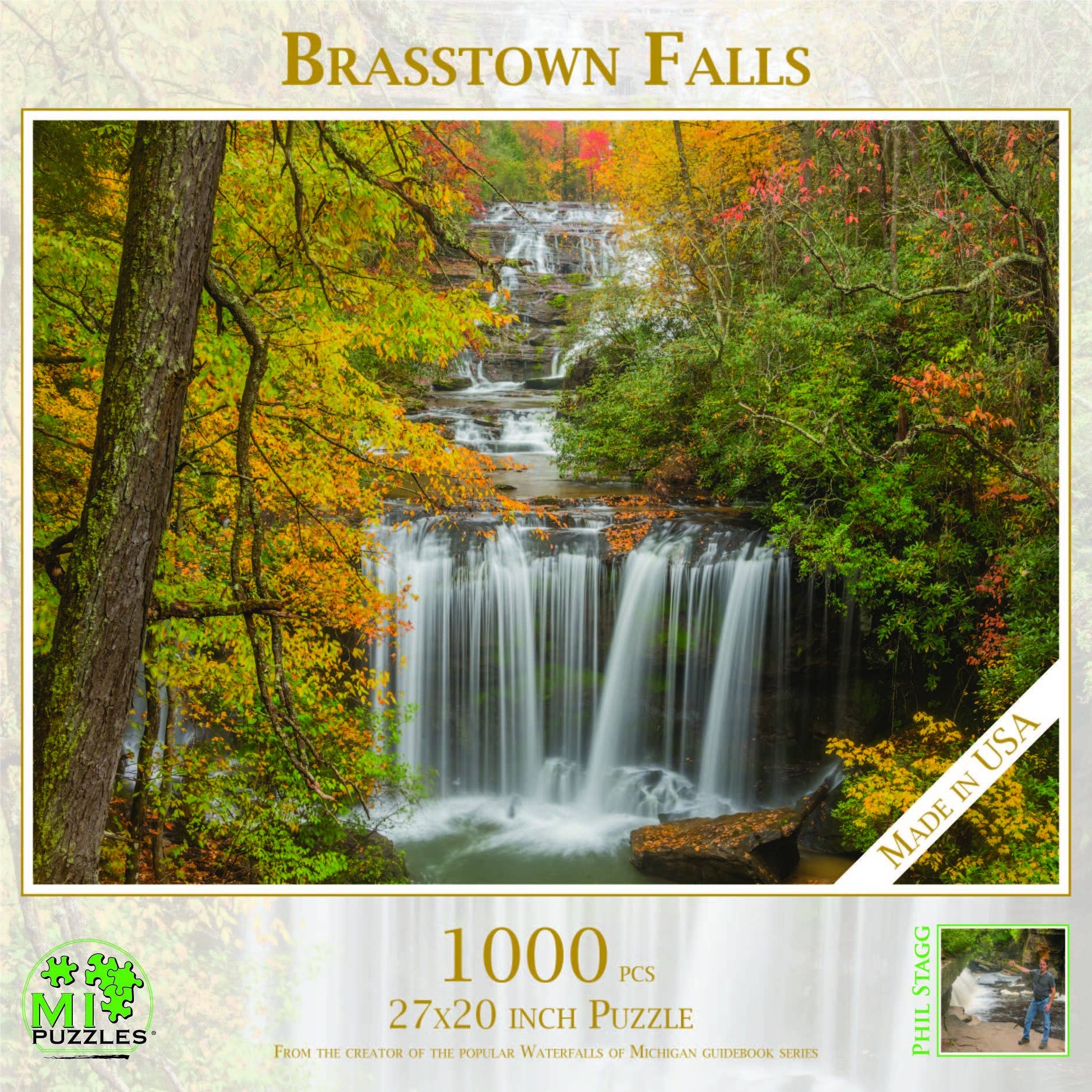 Brasstown Falls - 1000 Piece South Carolina Puzzle