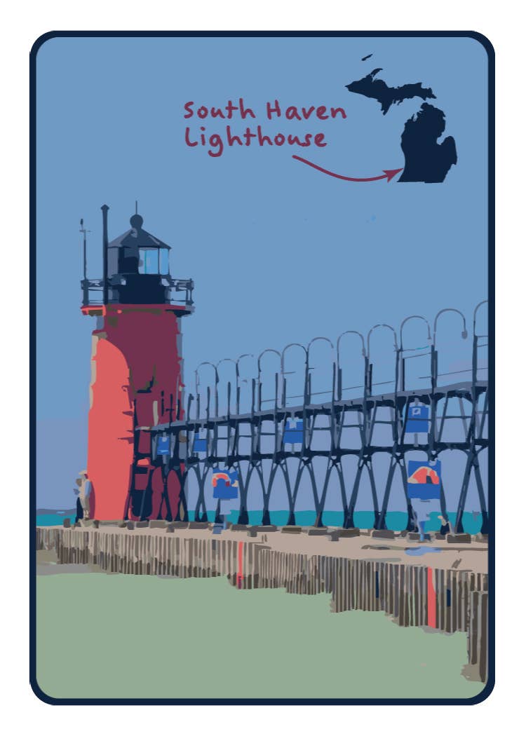 Image of MICH MATCH - LIGHTHOUSE EDITION - Educational Matching Game