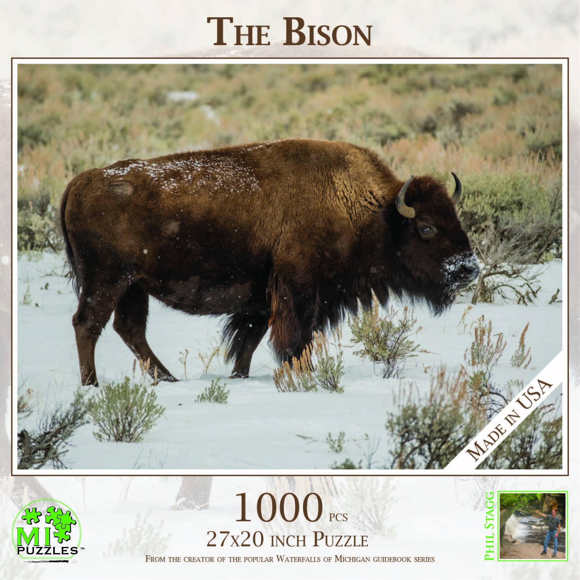 Image of The Bison - 1000 Piece Puzzle