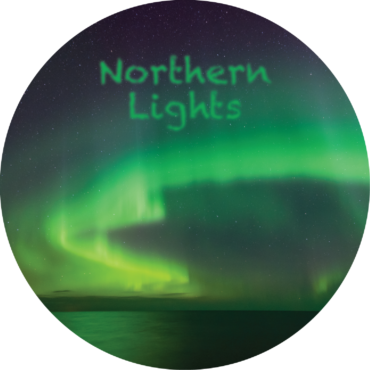 NORTHERN LIGHTS - FLEXIBLE MAGNET