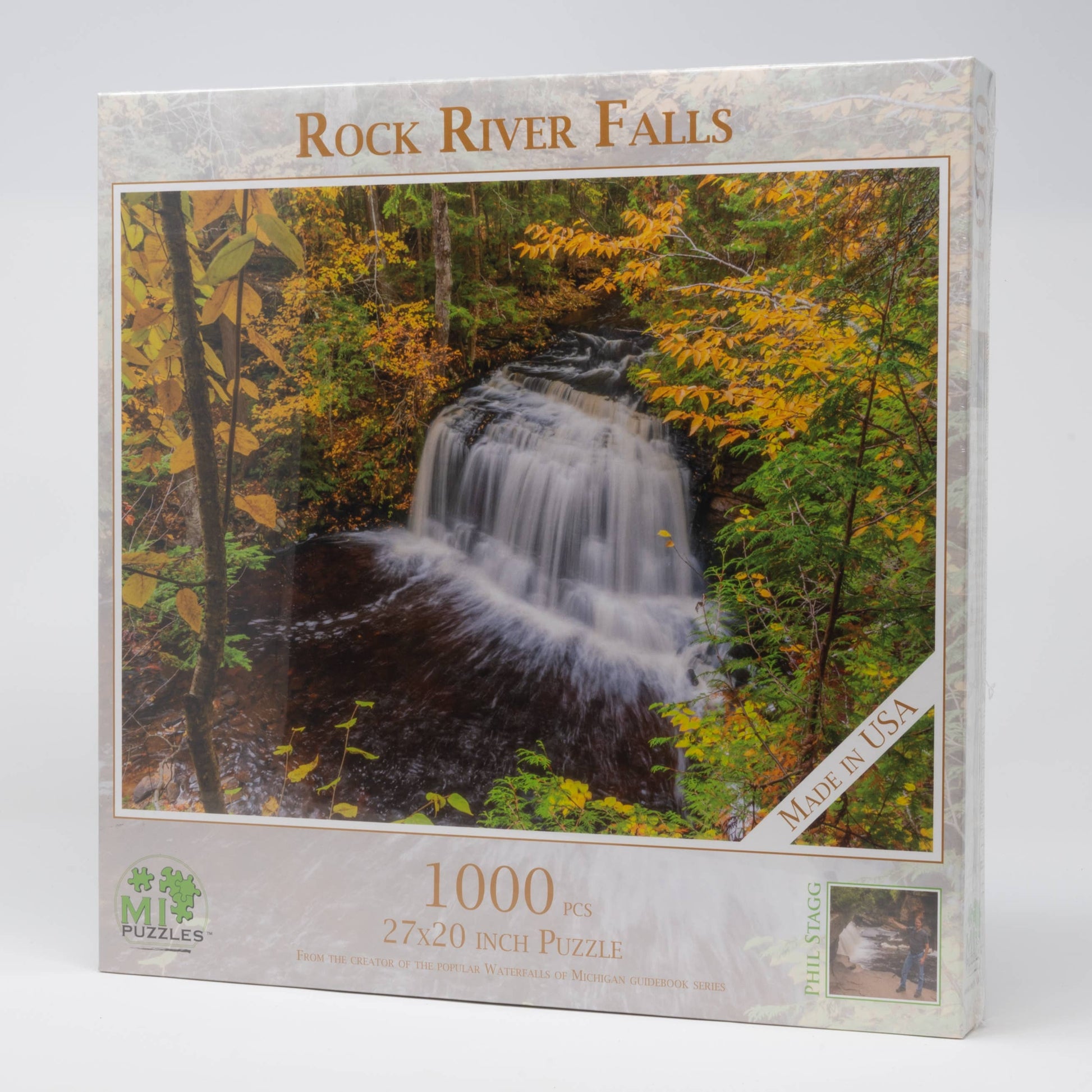 Rock River Falls - 1000 Piece Puzzle