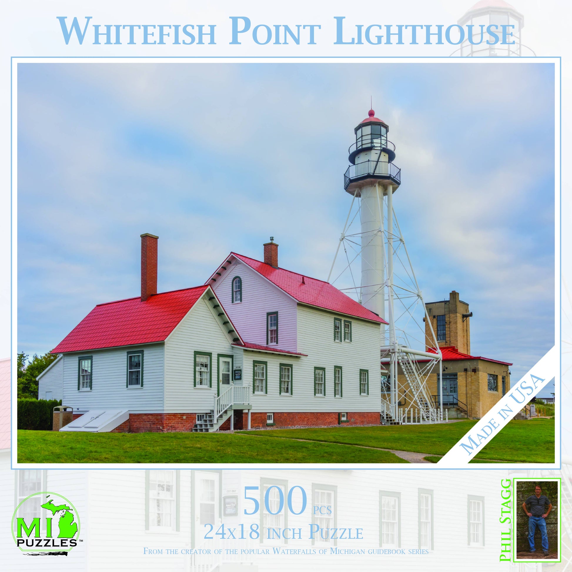 WHITEFISH POINT LIGHTHOUSE - 500 Piece Puzzle