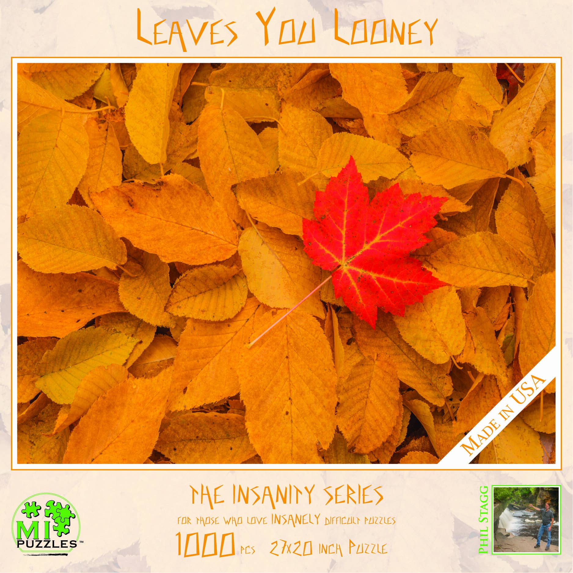 Leaves You Looney - 1000 Piece Puzzle [Insanity Series]