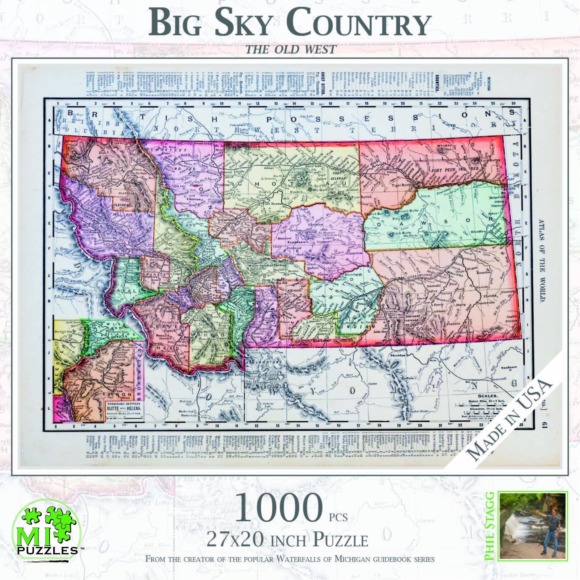 Big Sky Country - 1000 Piece Montana Puzzle