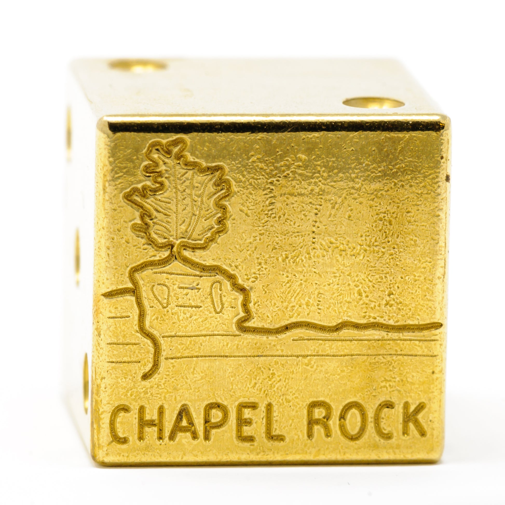 Chapel Rock Solid Brass Die – Pictured Rocks Souvenir