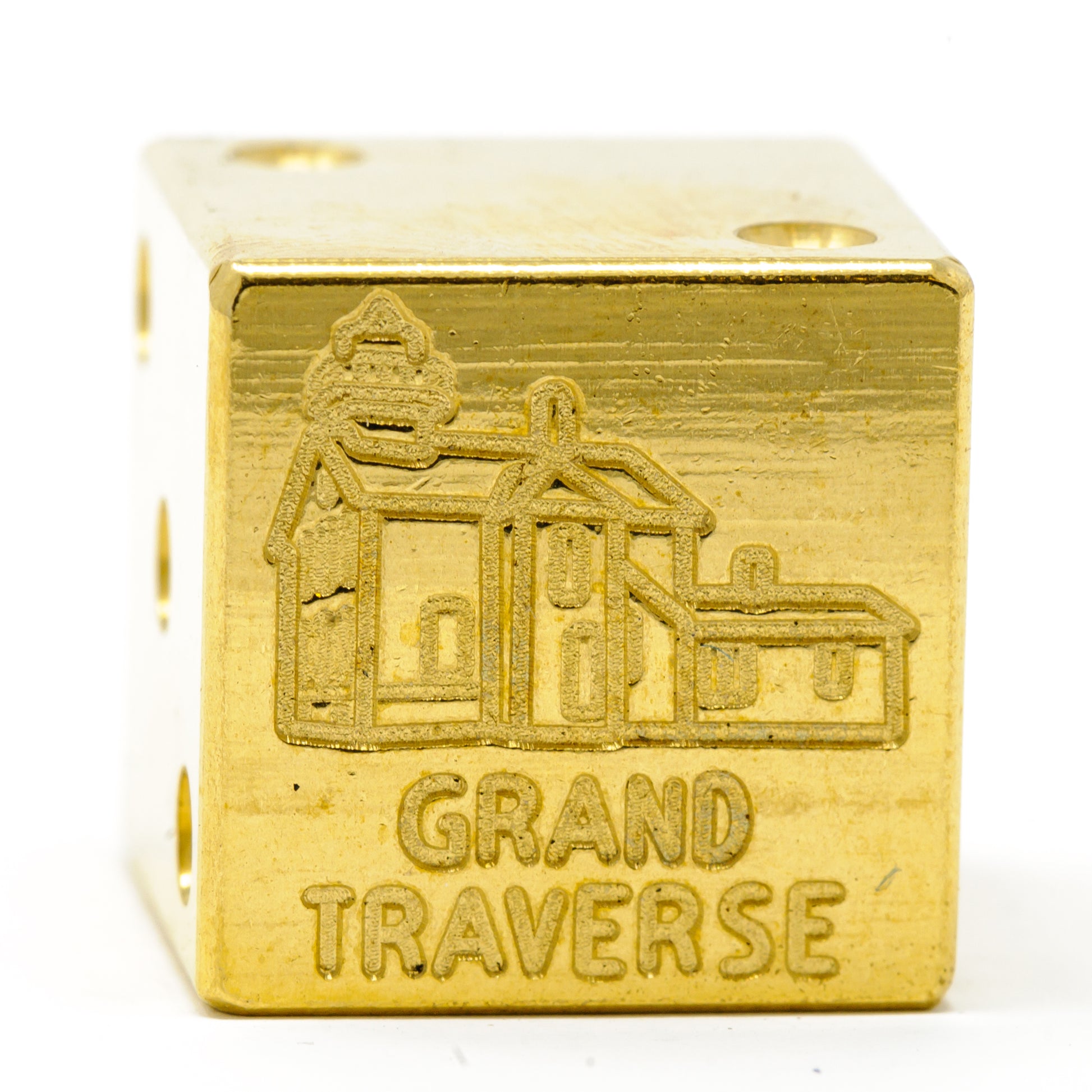 Grand Traverse Lighthouse Solid Brass Die – Great Lakes Souvenir