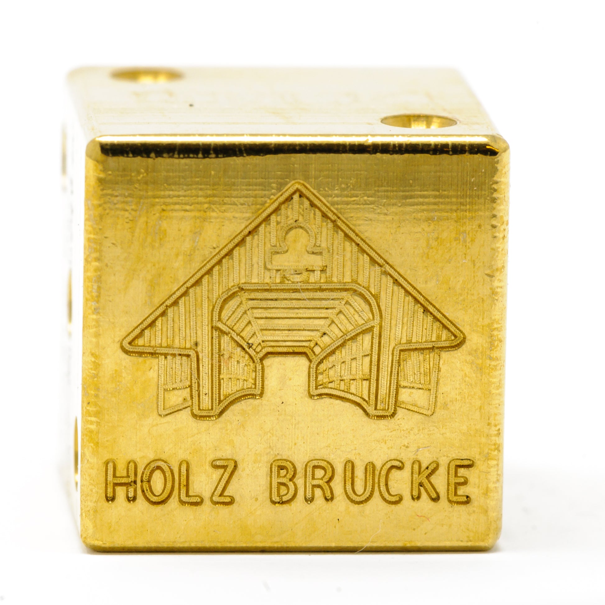 Holz Brücke Solid Brass Die – Frankenmuth, Michigan Souvenir