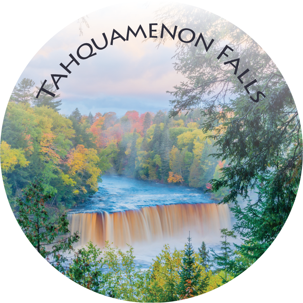 TAHQUAMENON FALLS - EARLY AUTUMN - FLEXIBLE MAGNET