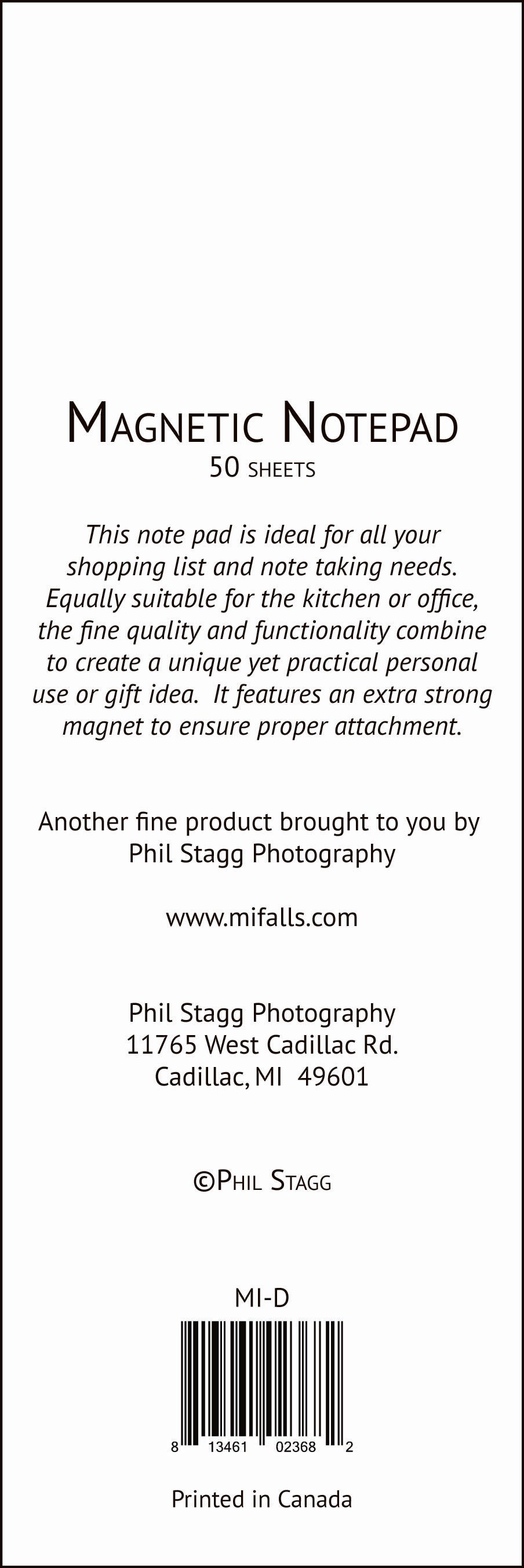 Bald Eagle - 3"x9" Magnetic Notepad - 50 sheets