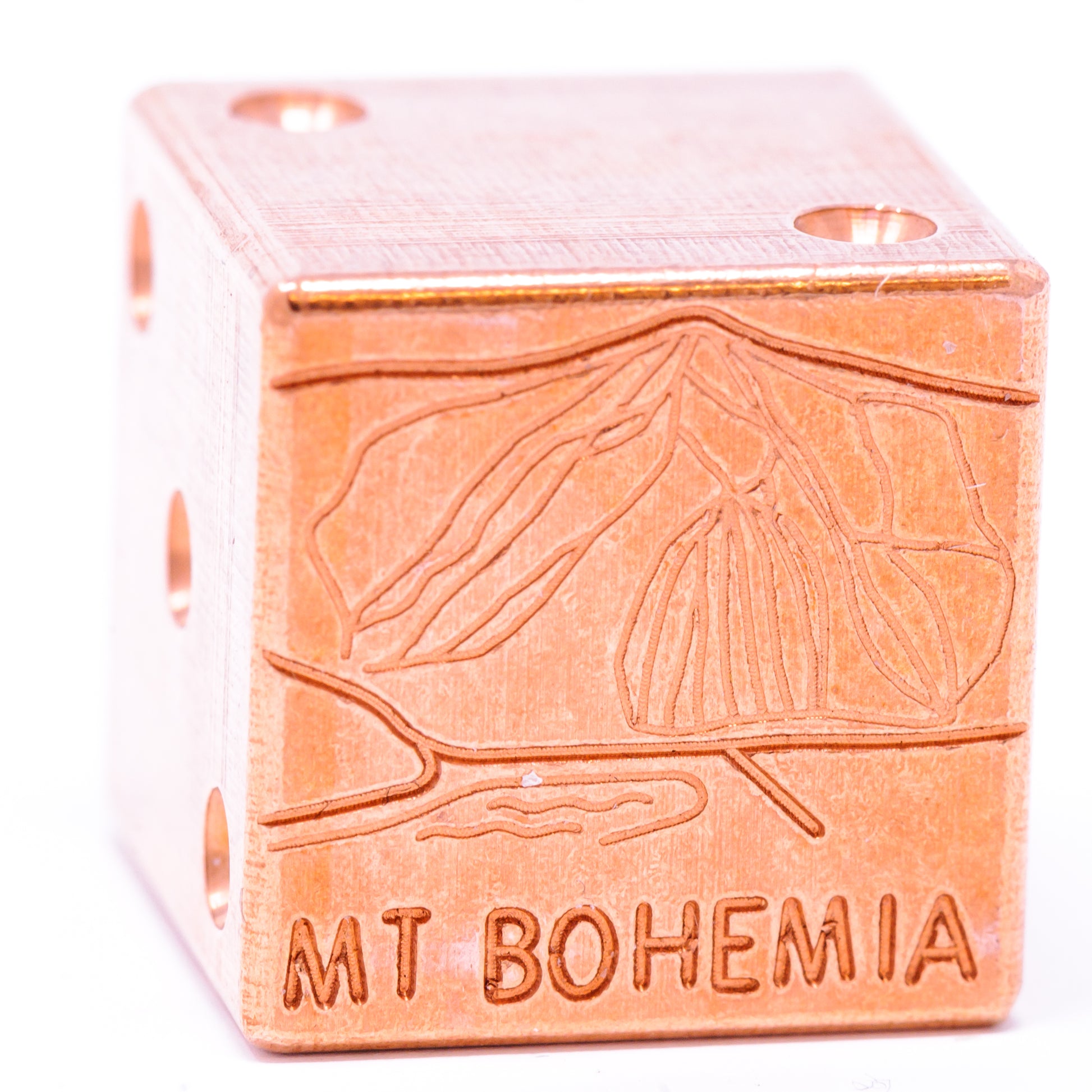 Mount Bohemia Solid Copper Die – Great Lakes Souvenir