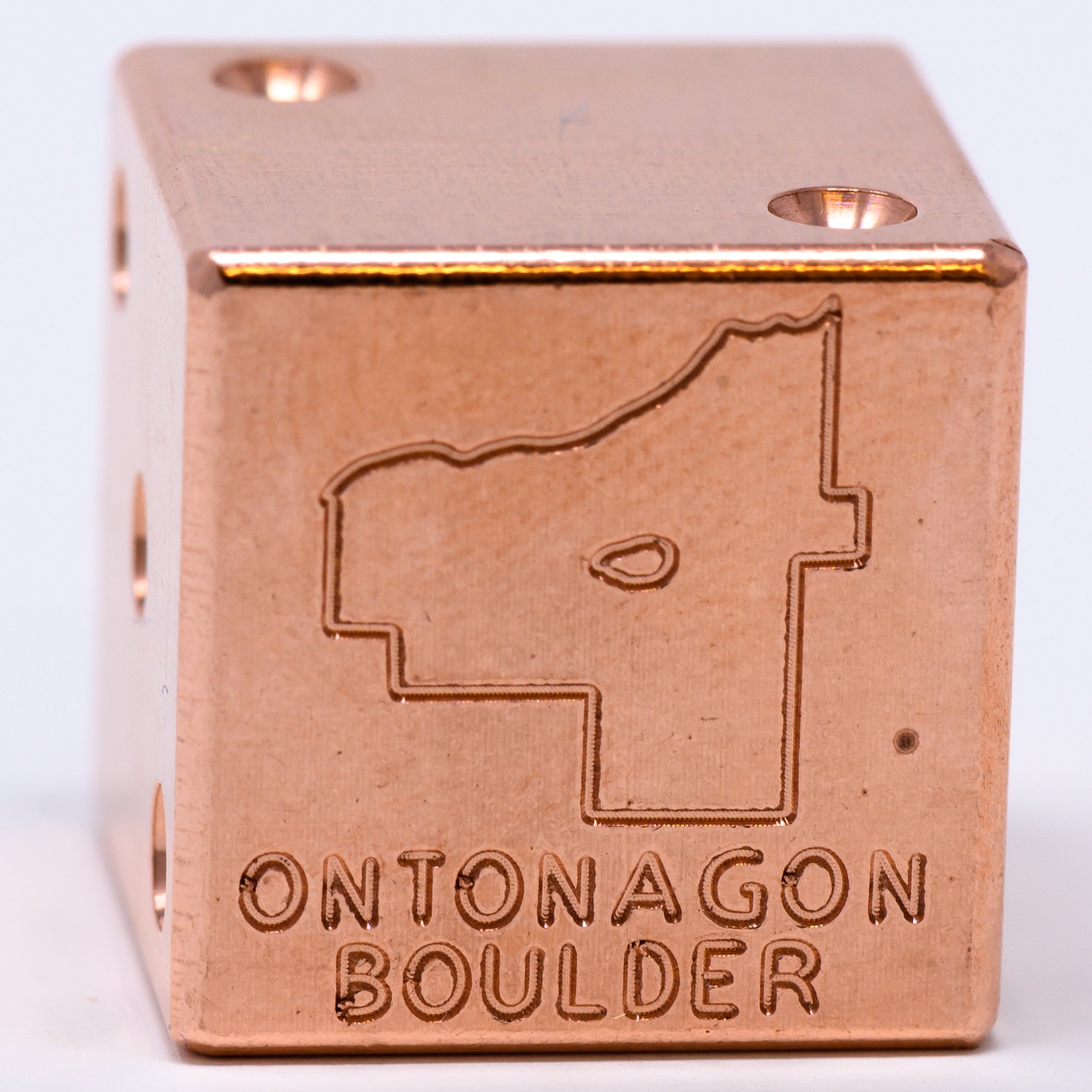 Ontonagon Boulder Solid Copper Die – Great Lakes Souvenir