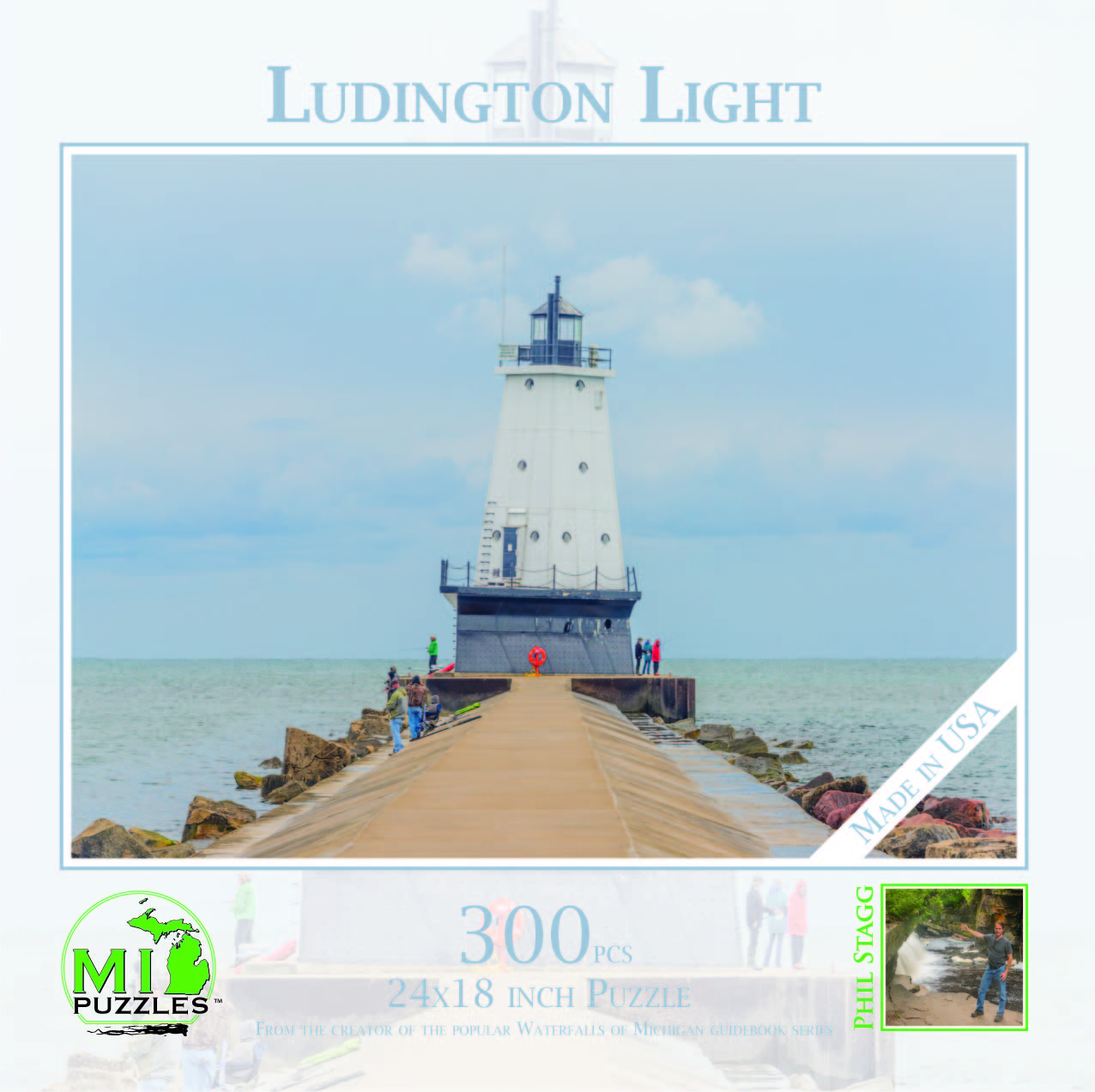 Ludington Light - 300 Piece Puzzle
