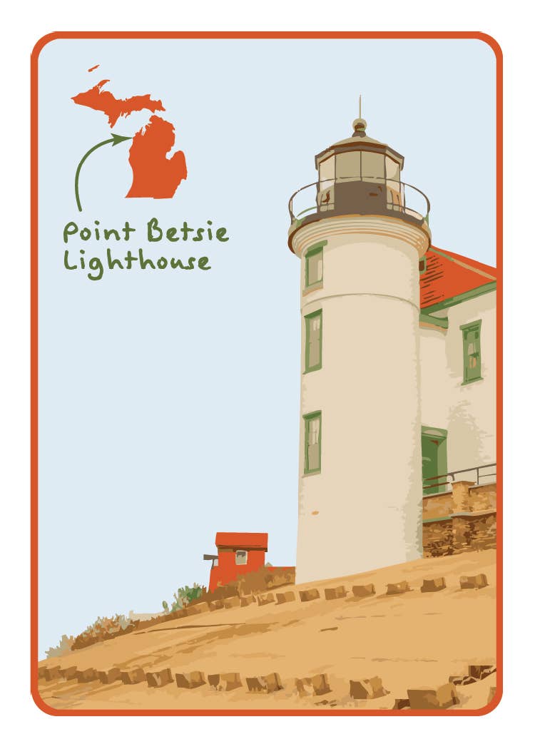 Image of MICH MATCH - LIGHTHOUSE EDITION - Educational Matching Game