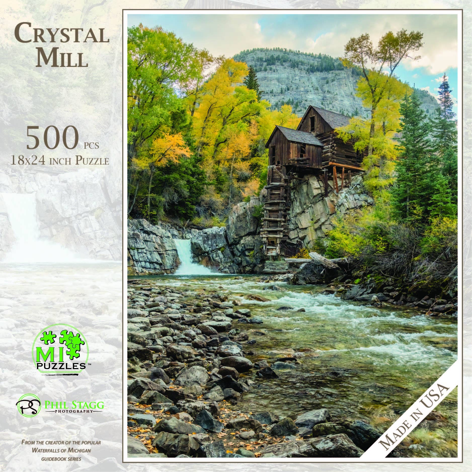 CRYSTAL MILL - 500 Piece Colorado Puzzle