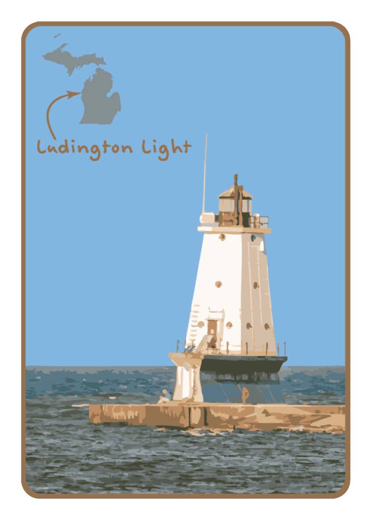 MICH MATCH - LIGHTHOUSE EDITION - Educational Matching Game