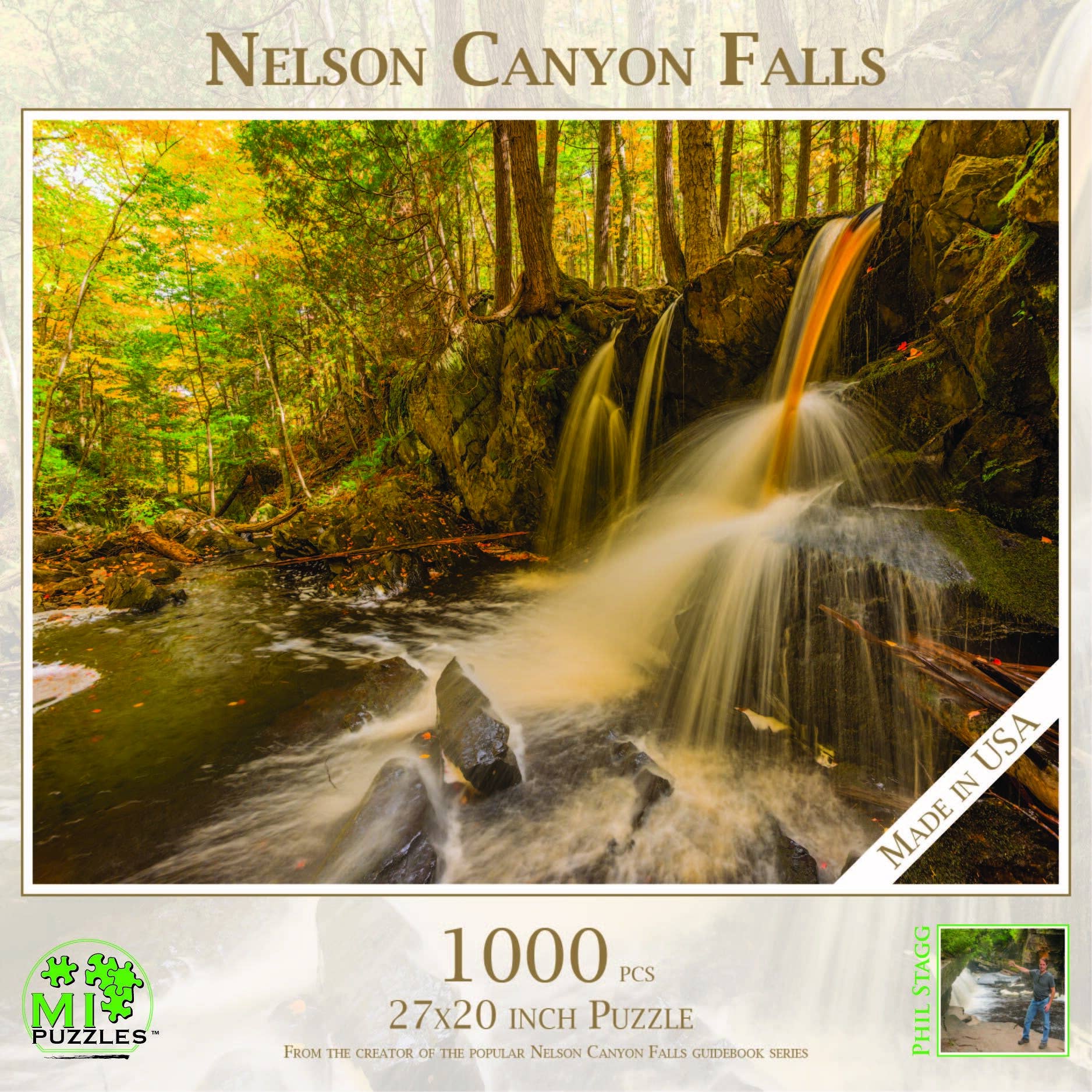 Nelson Canyon Falls - 1000 Piece Puzzle
