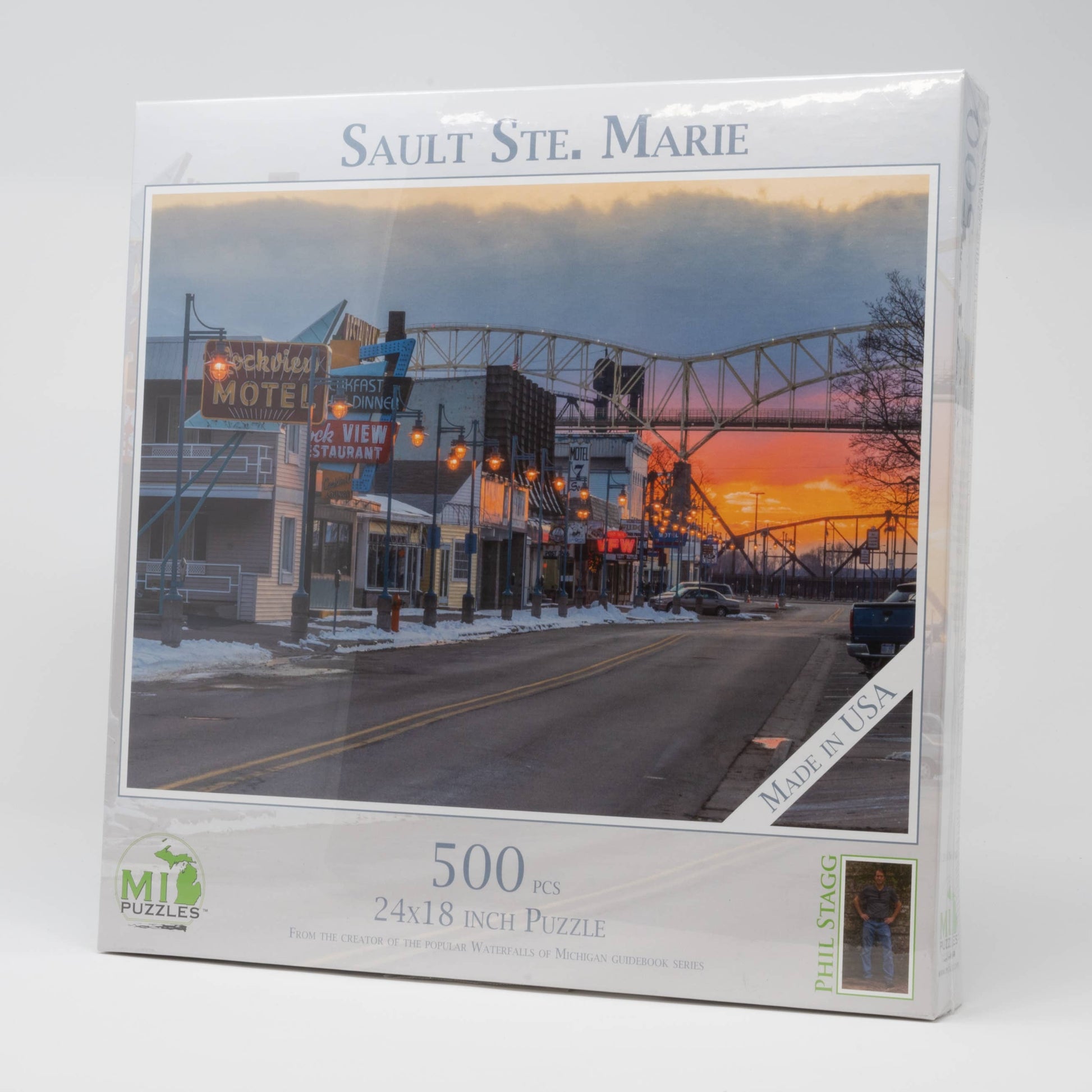 Sault Ste. Marie - Downtown - 500 Piece Puzzle