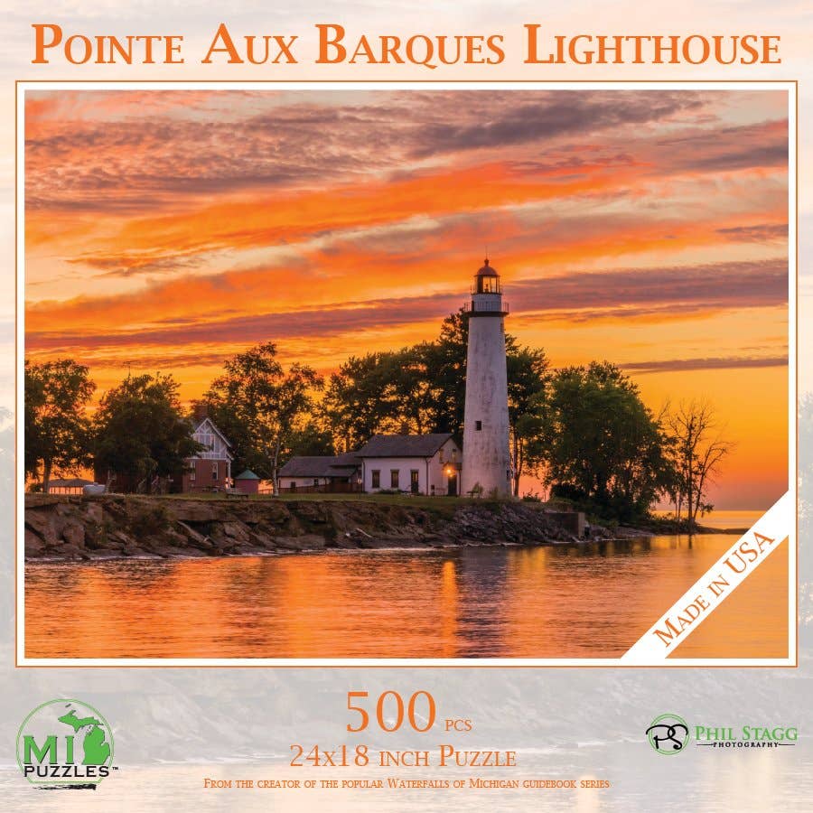 Image of Pointe Aux Barques Lighthouse - 500 Piece Puzzle