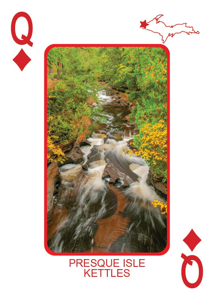 Image of YOOPER CARDS - Playing Cards - Euchre Friendly