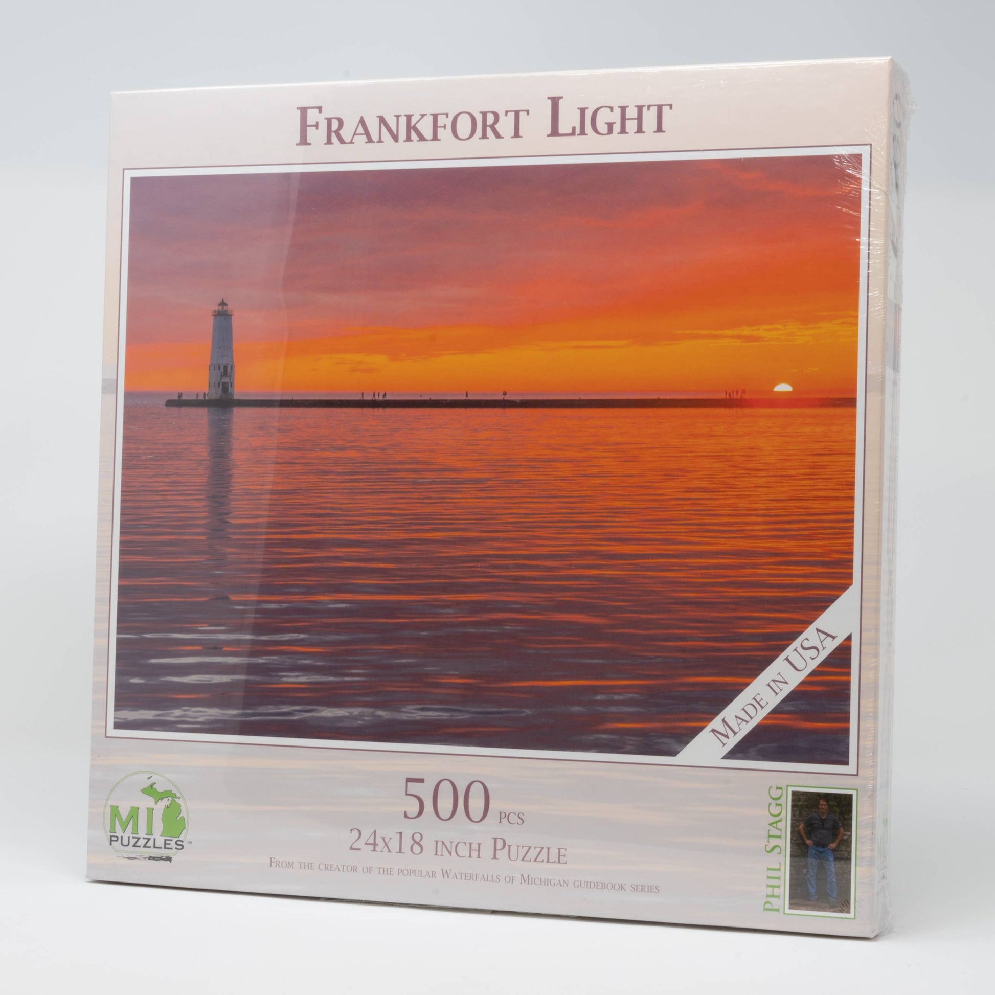 Frankfort Light - 500 Piece Michigan Puzzle
