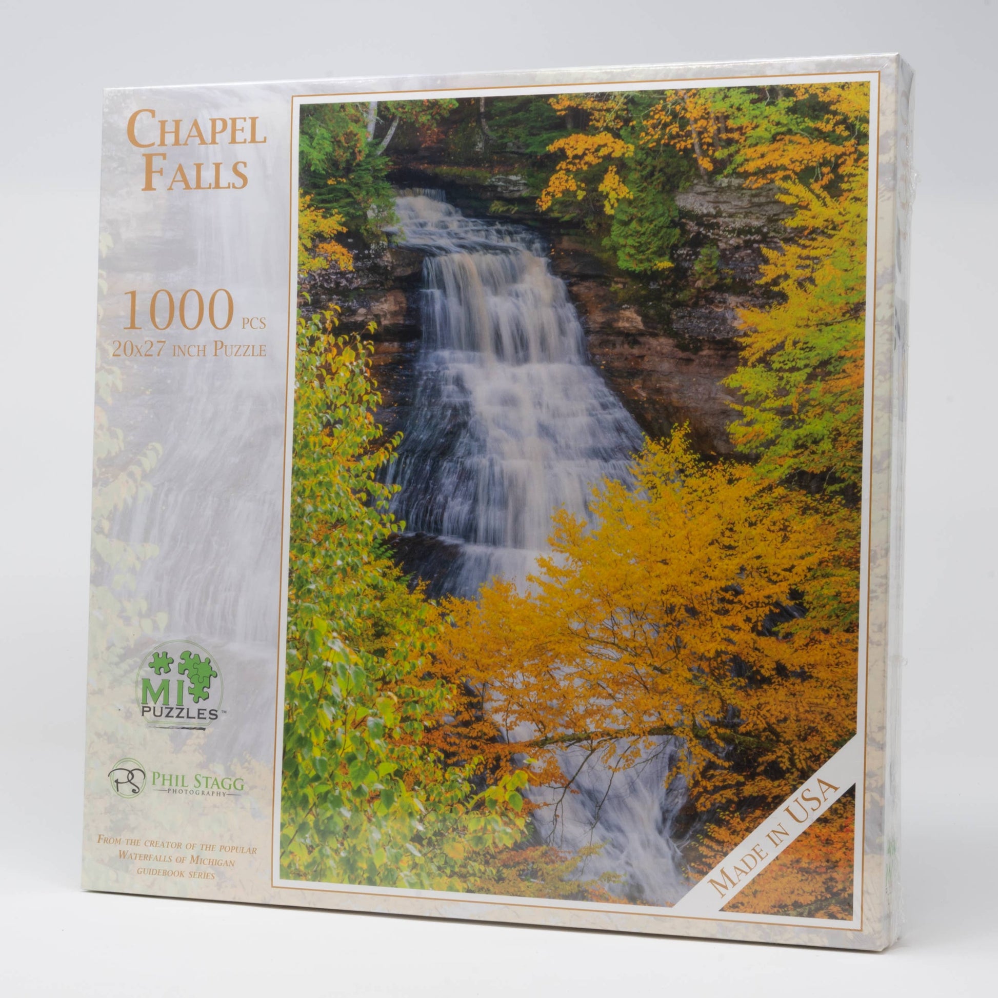 Chapel Falls - 1000 Piece Michigan Puzzle