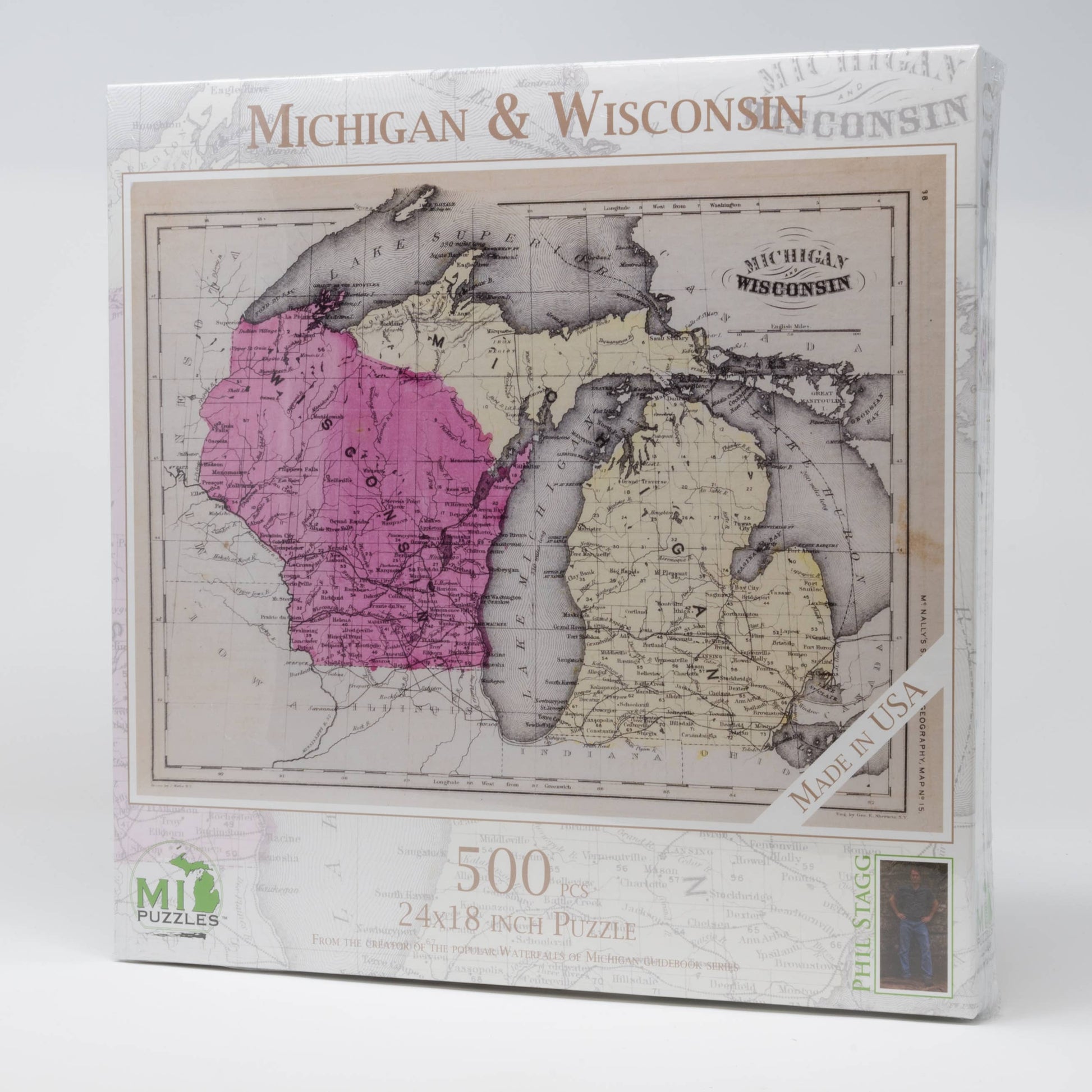 Michigan & Wisconsin - 500 Piece Puzzle