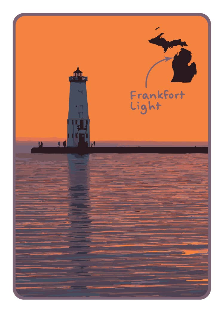 MICH MATCH - LIGHTHOUSE EDITION - Educational Matching Game